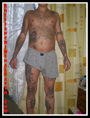 russian mafia tattoo. Russian Criminal Tattoo Photos