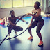 Gbenro Ajibade Helps Wife Osas Ighodaro Get Her Pre-baby Body Back