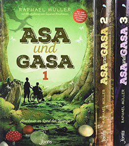 Aktionspaket "Asa und Gasa 1–3" (Asa und Gasa / Abenteuer im Land der Zwerge)