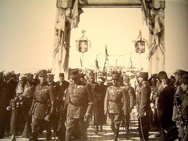 Ο Κωνσταντίνος Α΄ στη Σμύρνη το 1921