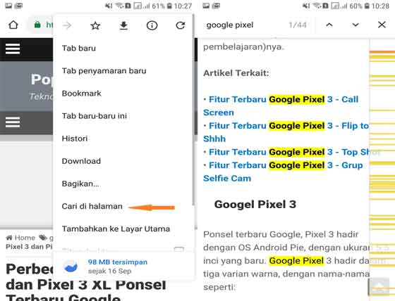 tips dan trik google chrome seluler android dan ios