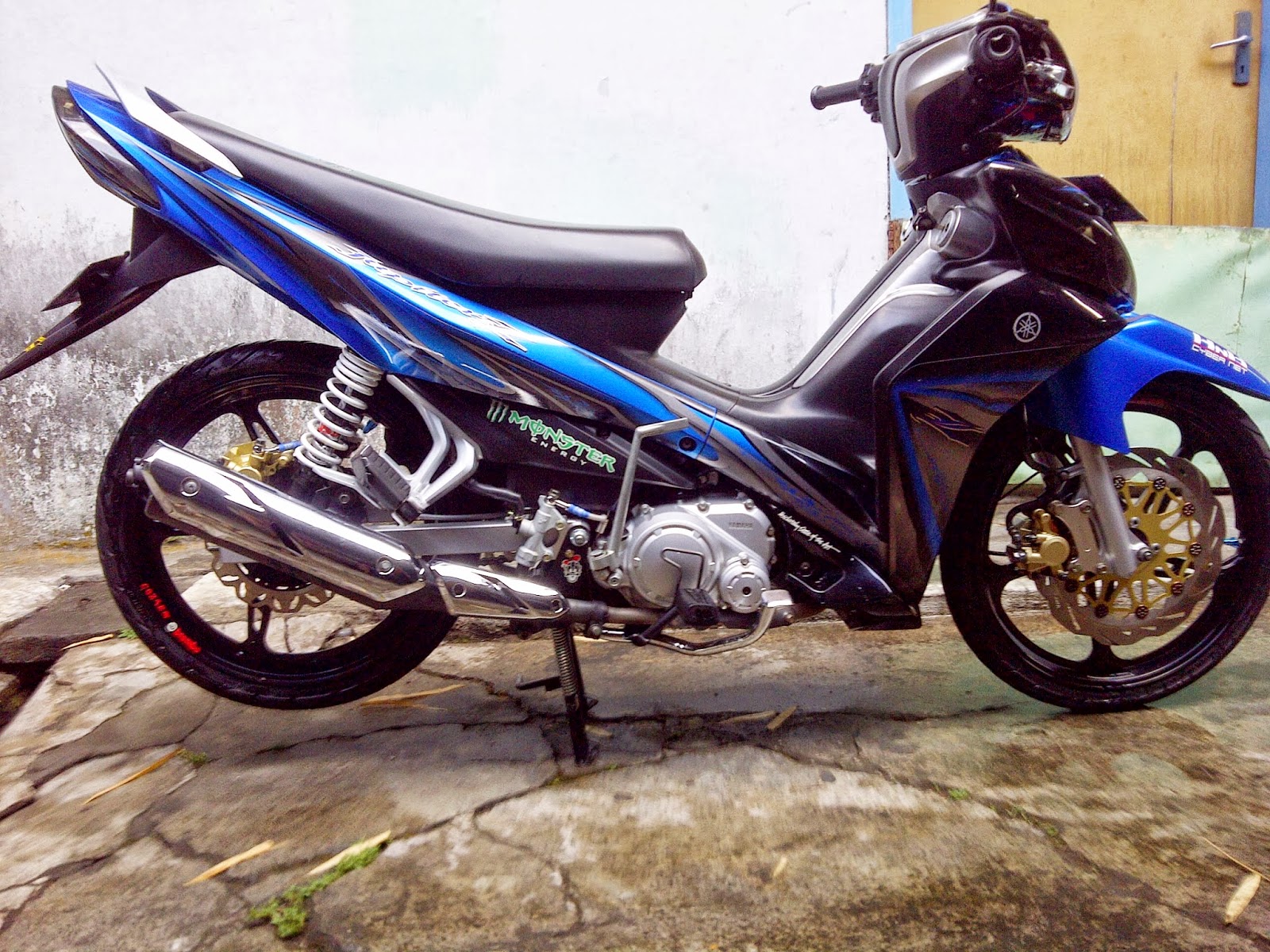 Kumpulan Modifikasi Motor Jupiter Z Sederhana Terlengkap Pojok