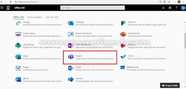 Membuat Meeting Online dengan Microsoft Teams