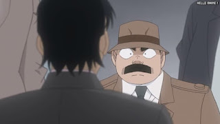 名探偵コナンアニメ 第1058話 警察に居座った男 | Detective Conan Episode 1058