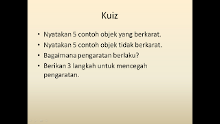 LoNgK@i_2U (*_*): Pengaratan (Unit Bahan Sains Tahun 4)