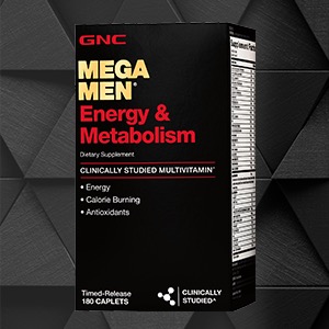 Mega Men, Energy and Metabolism, GNC Products