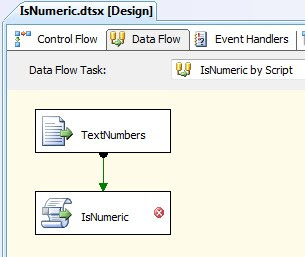 IsNumeric or IsNumber expression in SSIS