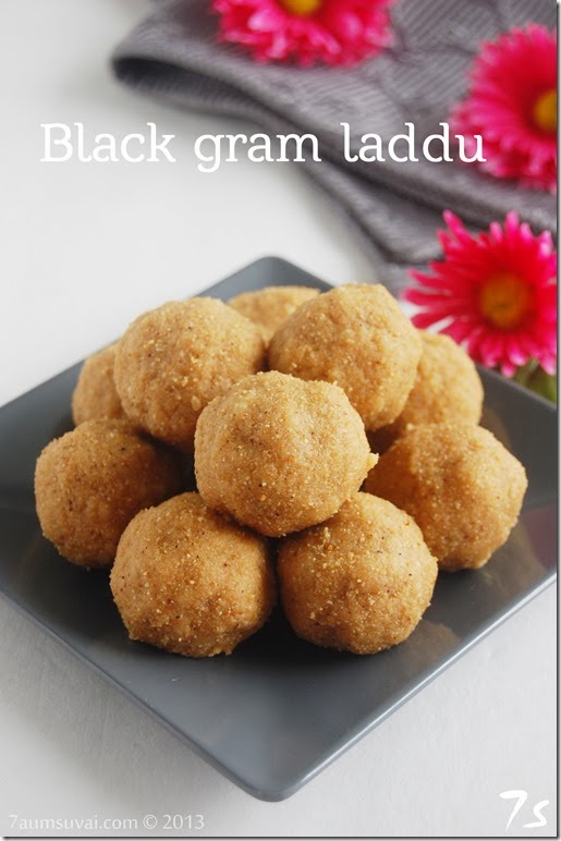 Black gram laddu