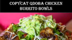 #Copycat #Qdoba #Chicken #Burrito #Bowls