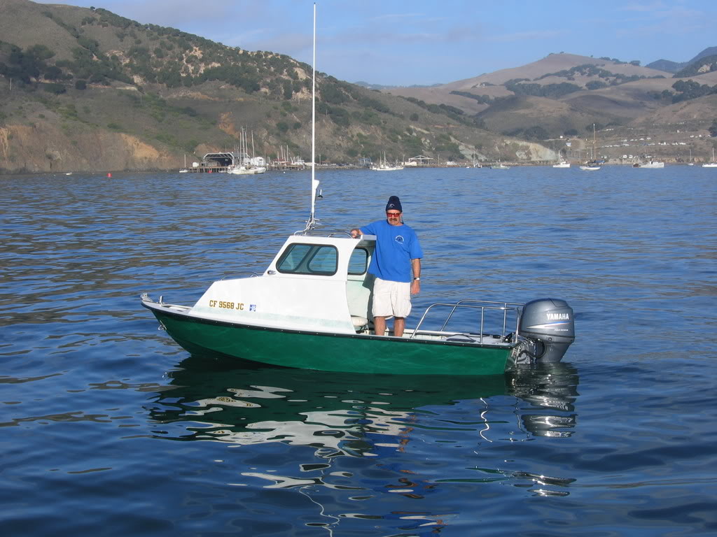 Random Notes: Nice hobie / anderson skiff boat with cabin