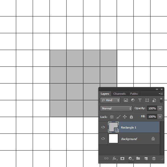  I am going to exhibit yous how to produce a rectangle photograph collage using the Grid in addition to Rectang Rectangle Photoshop Collage