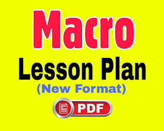 macro lesson plan pdf for d.el.ed of west bengal