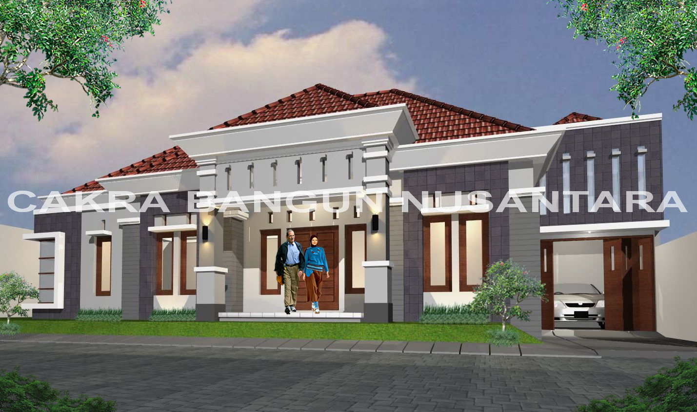 Gambar Model Rumah Mediterania 1 Lantai Interior Rumah