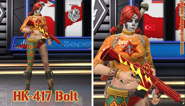 Preview Senjata HK-417 Bolt Point Blank Zepetto Indonesia