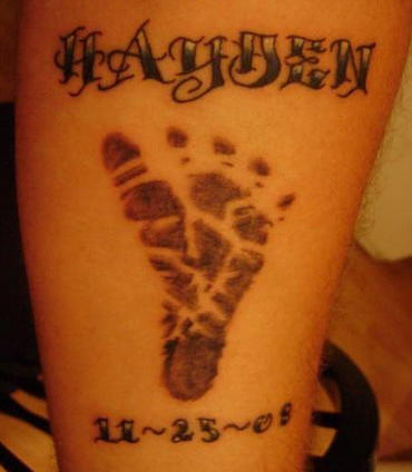 Picture of Baby Name Tattoos