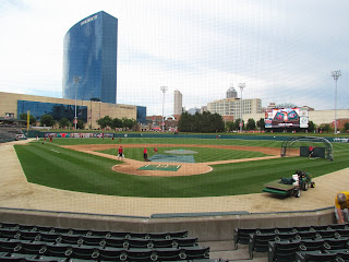 Home to center at Victory Field