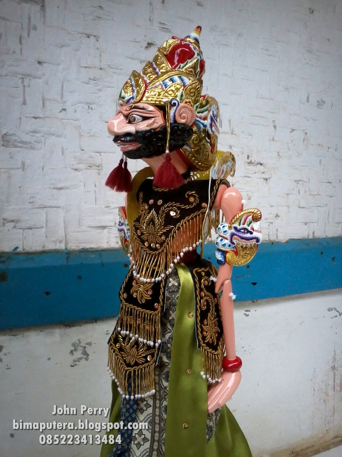 Wayang Golek "Prabu Baladewa"  Bima Putera "Wayang Golek 