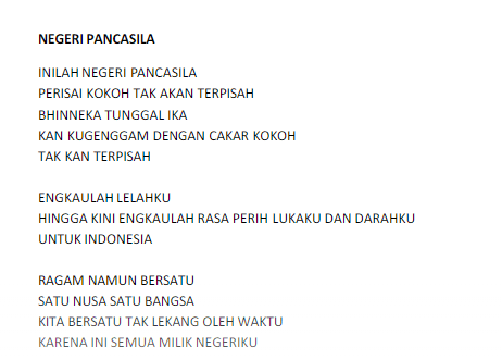 Puisi Hari Kesaktian Pancasila