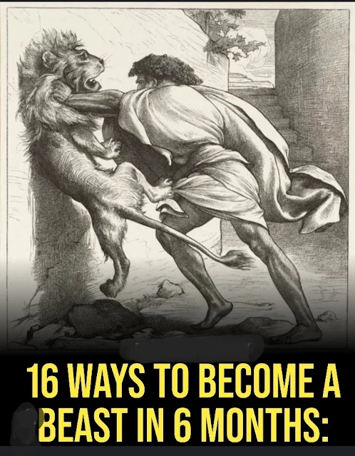 How to become a beast in 6 months ?