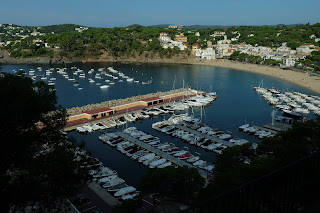 Interesante la playa de Llafranc en Palafrugell