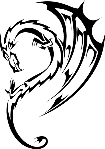 Simple Tribal Tattoo Design 2 by ZacNewton on deviantART