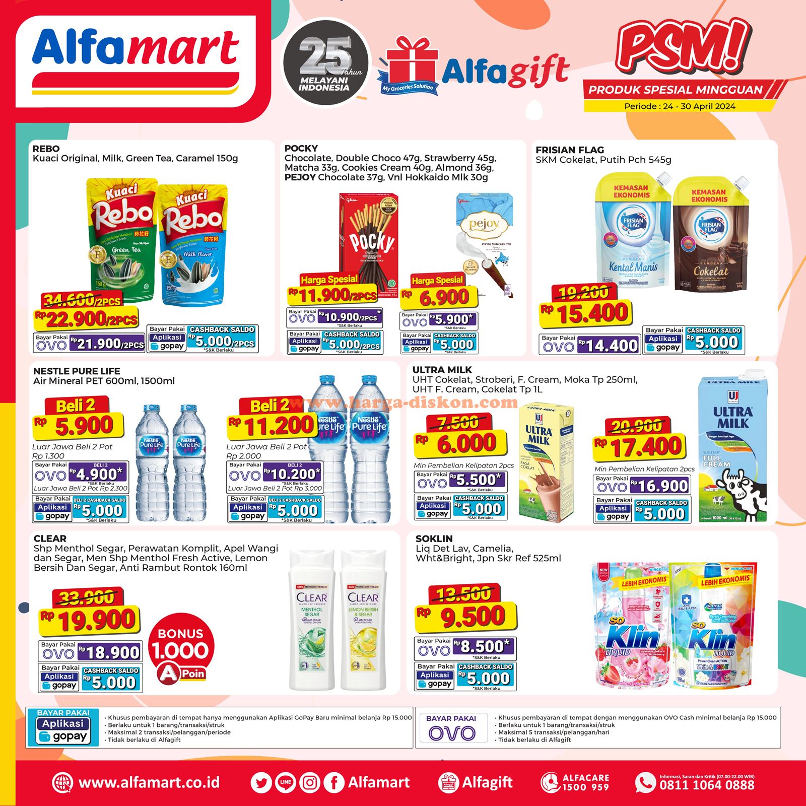 Promo ALFAMART Produk Spesial Mingguan 24 - 30 April 2024