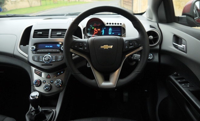 Chevrolet Aveo dashboard