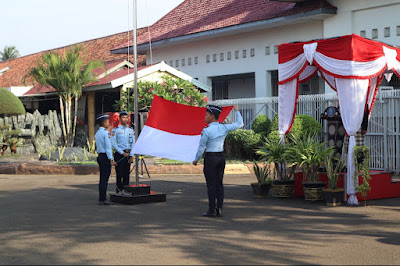 Lapas Pemuda Kelas IIA Tangerang Melaksanakan Upacara Peringatan Hari Lahir Pancasila Tahun 2023