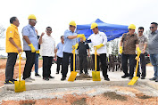 Ketua Umum IMI Bamsoet Lakukan Ground Breaking Pembangunan Sirkuit Balap Blackstone Bengkong Golden City di Batam