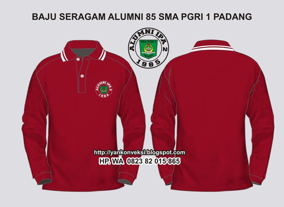 BAJU ALUMNI 85 SMA PGRI 1 PADANG