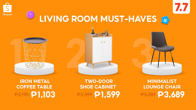 Shopee Living Room Must-Haves