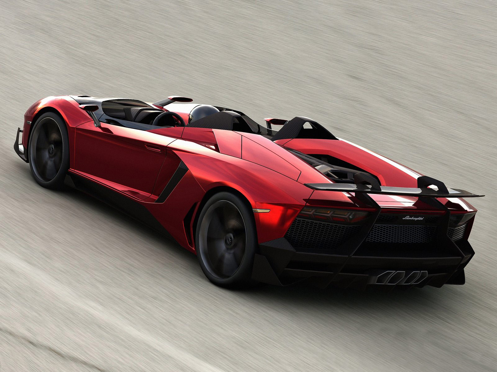 Foto Mobil Sport LAMBORGHINI Aventador J Concept 2012 Lambang