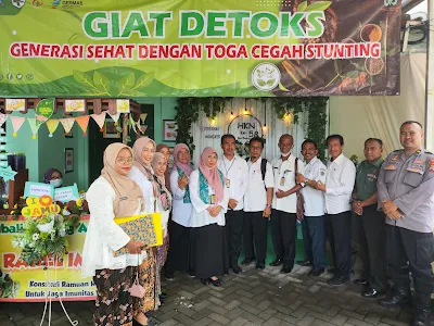 Bati Tuud Ramil 0816/13 Hadiri Lomba Tanaman Obat Keluarga