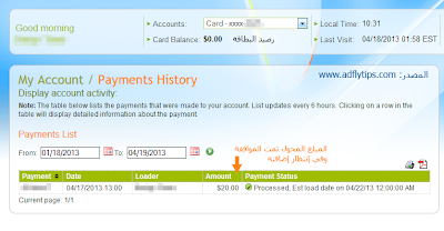 Load money to Payoneer Prepaid debit Mastercard card