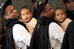 Photo:Jay Z and his mini-me step out in Paris