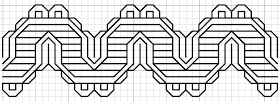 free blackwork border pattern