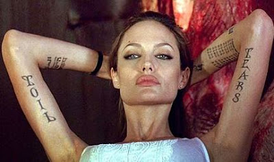 Celebrity Tattoos Angelina Jolie