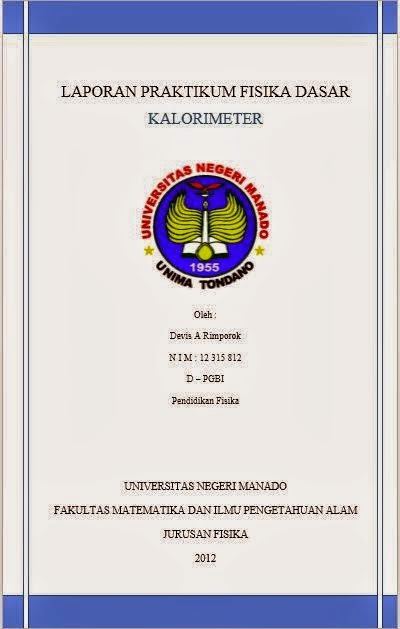 Download Laporan Praktikum Fisika Dasar 1 Kalorimeter 