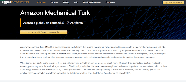 Amazon Mechanical Turk