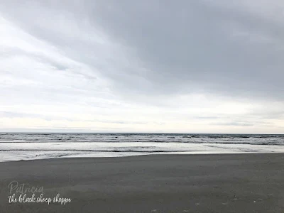 A rainy day at the beach is better than a sunny day at the office!