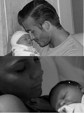 berita  Foto Putri Pertama David & Victoria Beckham