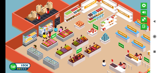 free online games tap supermarket