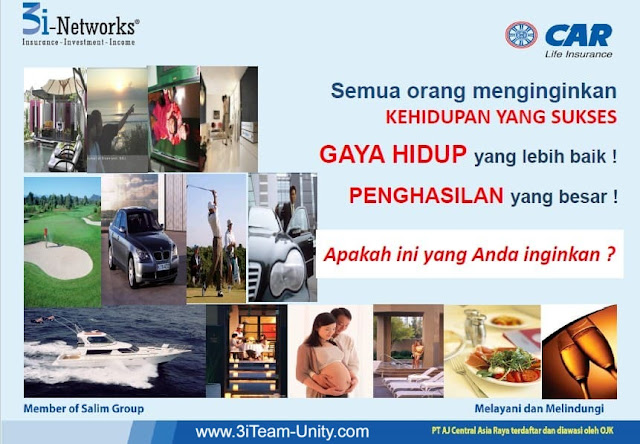 Kabar baik untuk Anda, Pada kesempatan ini saya akan membagikan informasi Peluang Bisnis di Sukabumi atau Peluang Usaha untuk anda yang saat ini sedang mencari peluang usaha atau Peluang bisnis. Memperkenalkan Peluang Bisnis CAR 3i Networks di Sukabumi yang sangat menjanjikan dan menguntungkan, Peluang Bisnis 3i-Networks bisa dikerjakan secara part time atau full time baik ofline maupun online, waktu bebas tidak terikat dan modal sangat kecil bahkan bisa dibilang bisnis tanpa madal serta tanpa resiko.