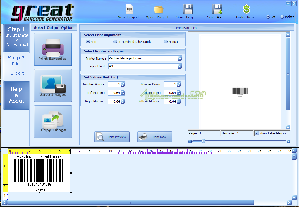 Barcode Generator