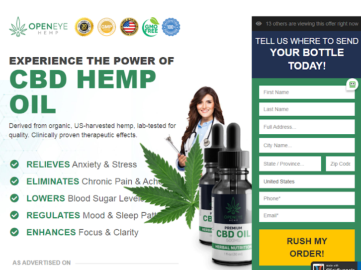 OpenEye Hemp CBD Oil