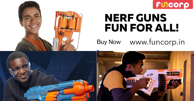 Nerf Guns Fun for All!