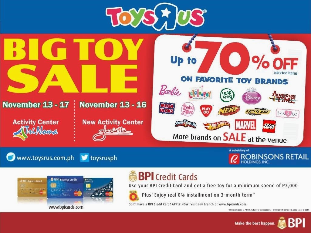 Toys R Us Big Toy Sale