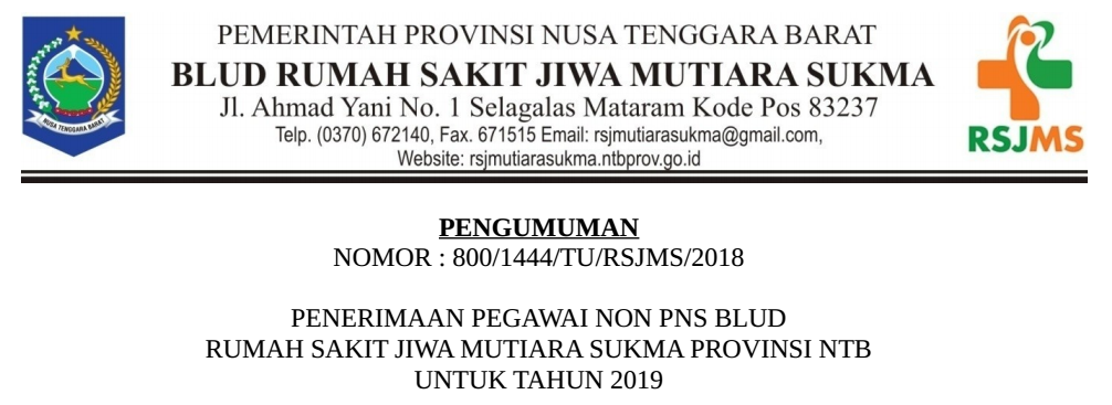 Gaji Pegawai Rumah Sakit Non Pns Sekitar Rumah