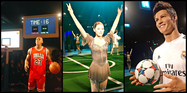 Sports championship: Michael Jordan, Yuna Kim and Ronaldo at Grevin Seoul | www.meheartseoul.blogspot.sg