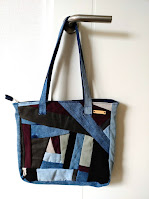 handgemaakte tas, lapjes, quilt, heyleuk